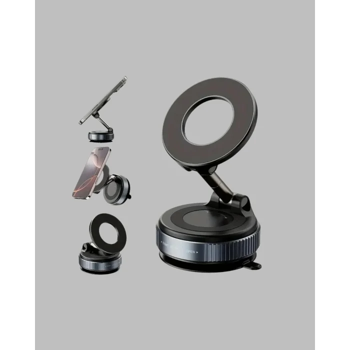 BUĞZ 360 Derece Ayarlanabilir Manyetik Araç Telefon Standı - BUĞZ