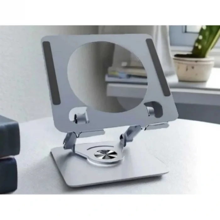 BUĞZ 360 Derece Dönebilen Yükseltilmiş Masaüstü Ayarlanabilir Metal Tablet Standı