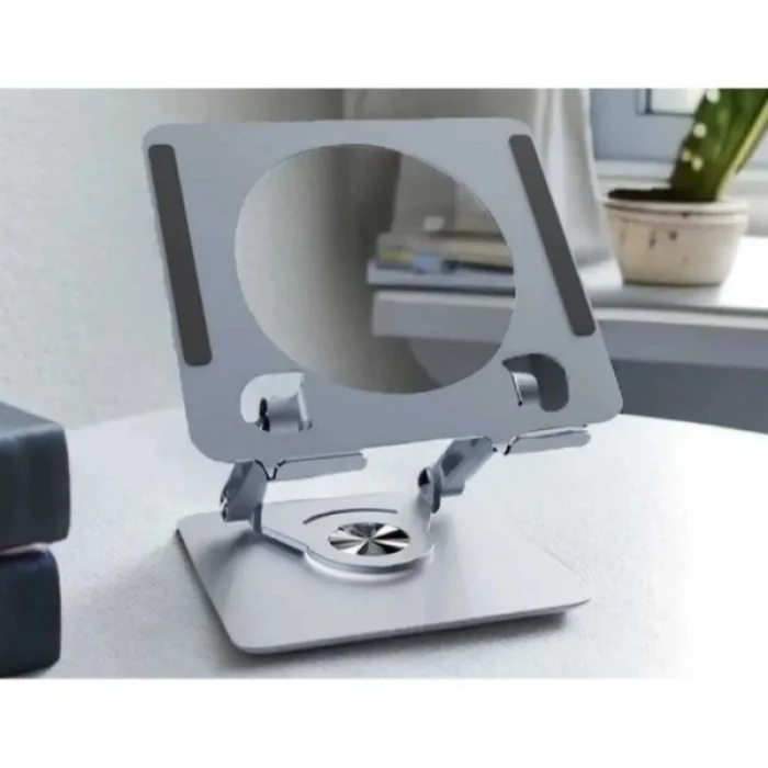 BUĞZ 360 Derece Dönebilen Yükseltilmiş Masaüstü Ayarlanabilir Metal Tablet Standı