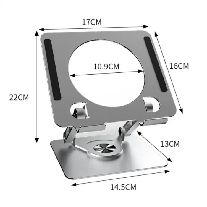 BUĞZ 360 Derece Dönebilen Yükseltilmiş Masaüstü Ayarlanabilir Metal Tablet Standı ( BUĞZ )