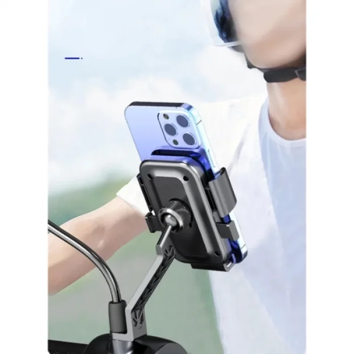  360° Dikiz Aynası Bisiklet Motosiklet Telefon Tutucu