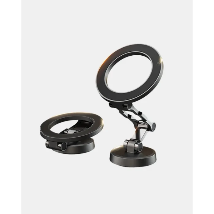 BUĞZ 360° Dönebilen Katlanır Manyetik Araç Telefon Tutucu – MagSafe Uyumlu, Kompakt ve Şık Tasarım