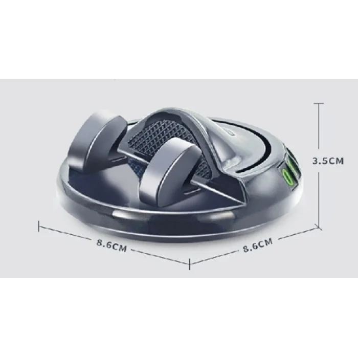 BUĞZ 360° Dönebilen Yapışkanlı Numaratörlü Araç Telefon Tutucu Bx40