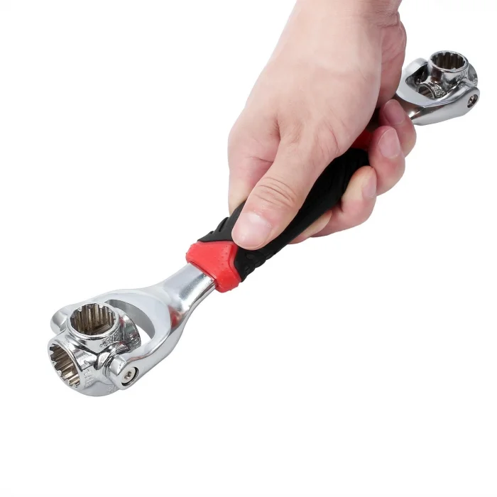  360 ° Döner Başlıklı Çok Fonksiyonlu Soket Anahtar