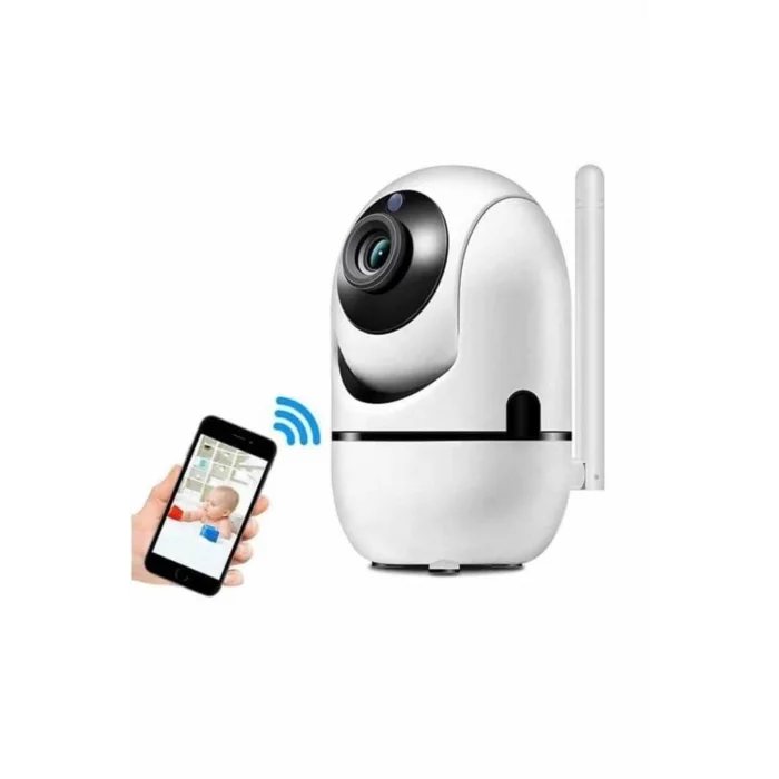 BUĞZ 360° Full HD Akıllı Kamera Hareket Sensörlü Wifi Kamera Çocuk Güvenlik Kamerası