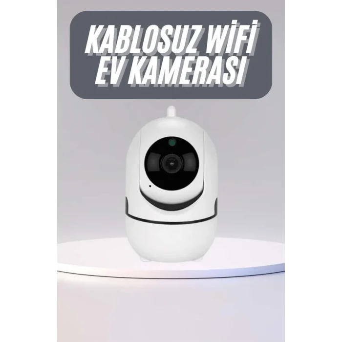  360° Full HD Akıllı Kamera Hareket Sensörlü Wifi Kamera Çocuk Güvenlik Kamerası