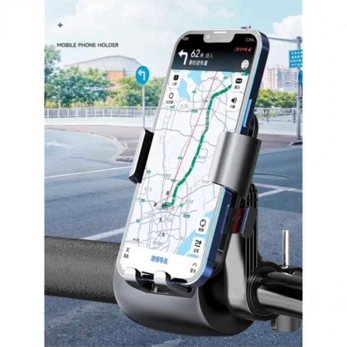 BUĞZ 360° Gidon Bisiklet Motosiklet Telefon Tutucu