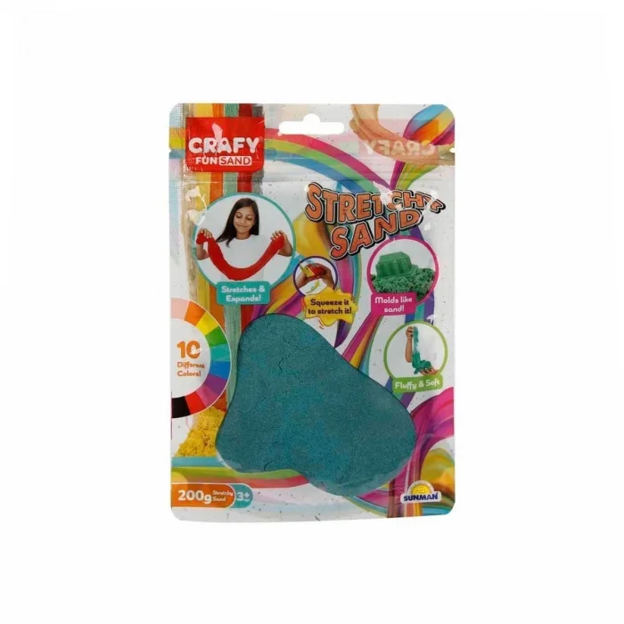  3606 Crafy Streç Oyun Kumu Turkuaz 200 g