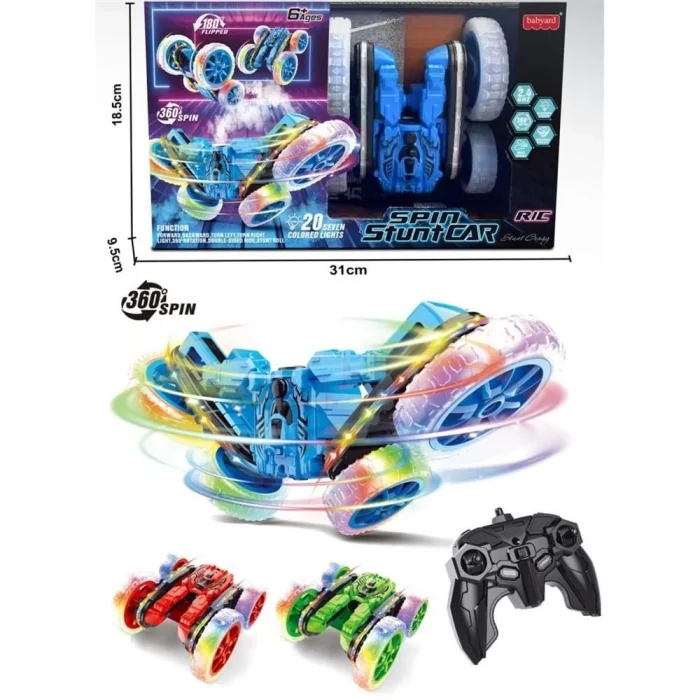  360D IŞIKLI BUHARLI SPİN STUNTCAR