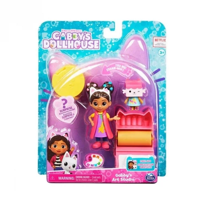 BUĞZ 36525 SUN-SPM-FİGÜR SET GABBY S DOLLHOUSE AKTİVİTE BEBEKLERİ 3A.