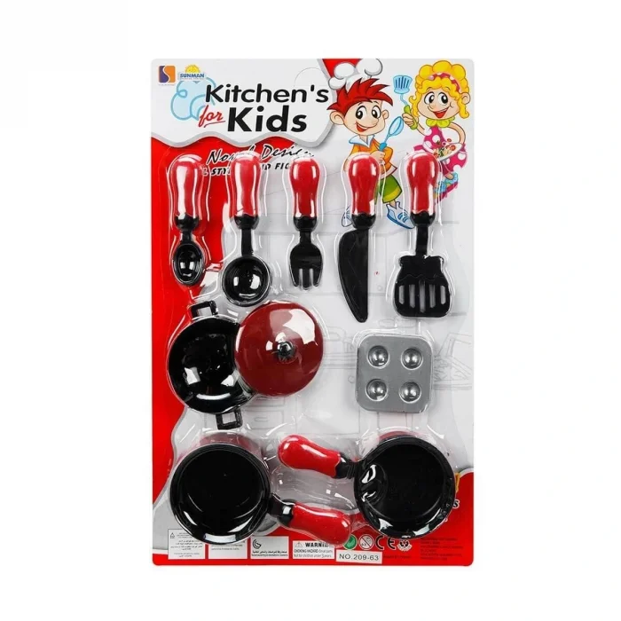 BUĞZ 37004 Sunman, Mutfak Gereçleri Seti 10 Parça