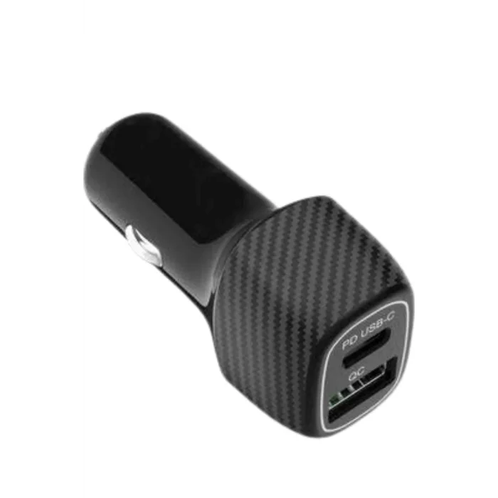 BUĞZ 38W USB Type-C Girişli Oto Çakmaklık Araç İçi Hızlı Şarj Çakmaklık Şarj Aleti - Lisinya