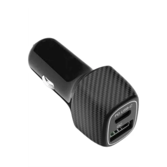 BUĞZ 38W USB Type-C Girişli Oto Çakmaklık Araç İçi Hızlı Şarj Çakmaklık Şarj Aleti - Lisinya