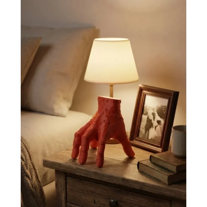 BUĞZ 3D Dekoratif El Heykeli 17x16 cm Şömine Raf Masa Üstü Aksesuar