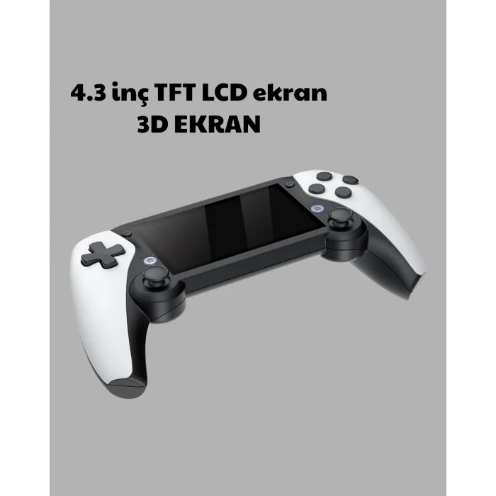 BUĞZ 3D Ekranlı Mini Oyun Konsolu + Multimedya
