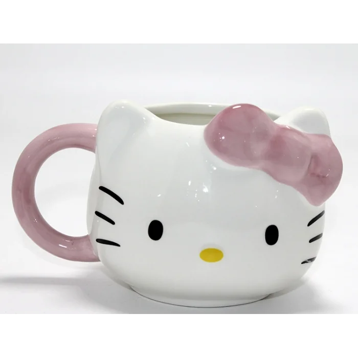 BUĞZ 3D Hello Kitty Tasarımı Porselen Kupa Bardak