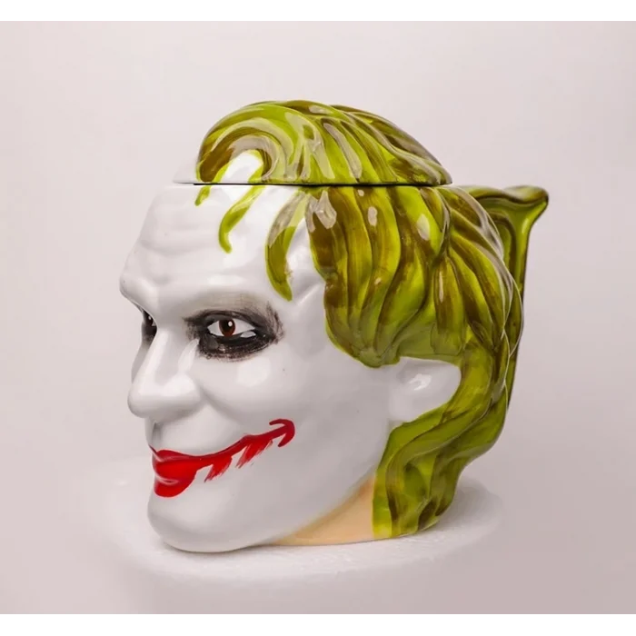 BUĞZ 3d Kapaklı Joker Tasarımlı Porselen Kupa Bardak Alk4516