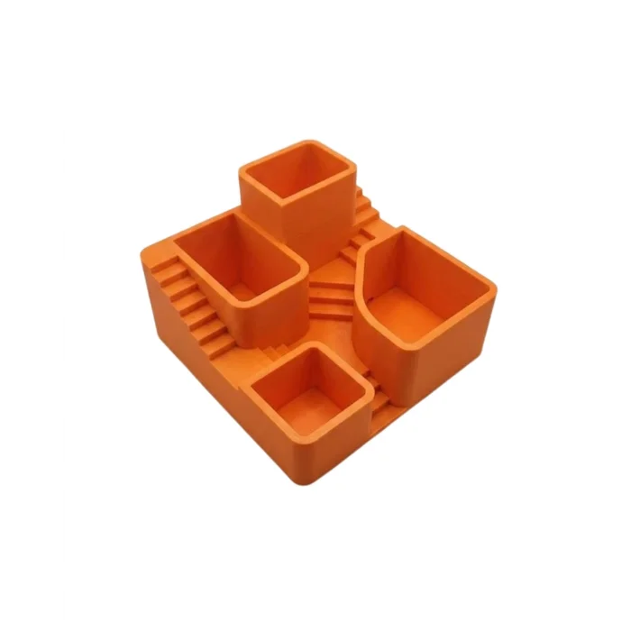 BUĞZ 3D Modern Çok Bölmeli Kaktüs Saksı Seti Dekoratif Masaüstü Sukulent Standı