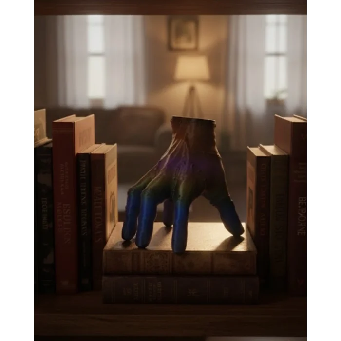 BUĞZ 3D Modern Rengarenk El Heykeli 27x22 cm Statement Dekor