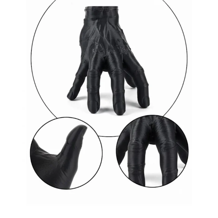 BUĞZ 3D Modern Siyah El Biblo 17x16 cm Ev ve Ofis Dekorasyonu