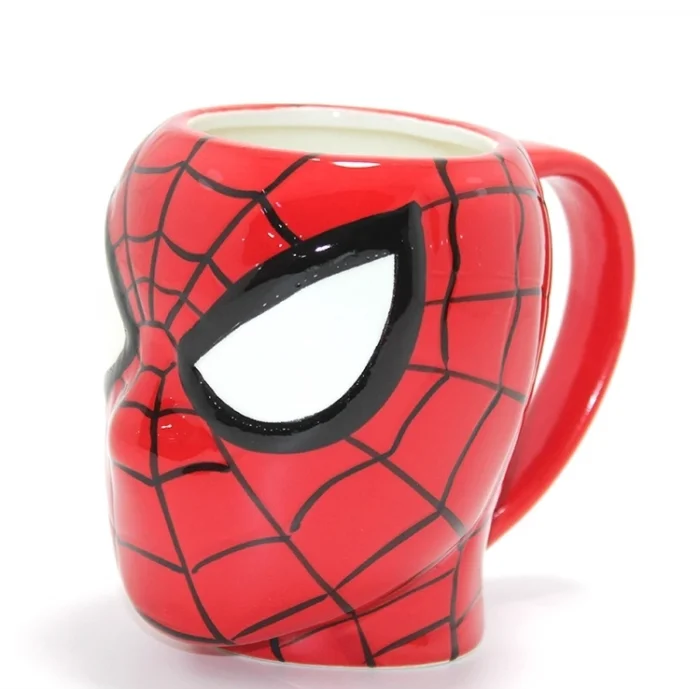 BUĞZ 3d Spiderman Tasarımı Porselen Kupa Bardak Alk4568