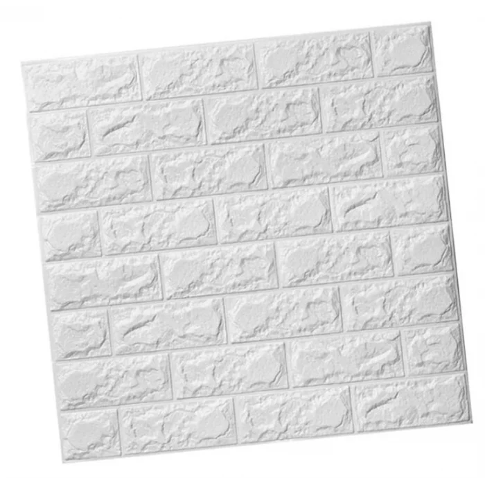 BUĞZ 3D Tuğla Desenli Kendinden Yapışkanlı Duvar Paneli 58x38 cm