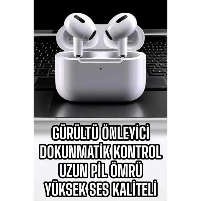  3.Nesil TWS Bluetooth Kulaklık Mikrofonlu ANC Özelliği Dokunmatik Kontrol