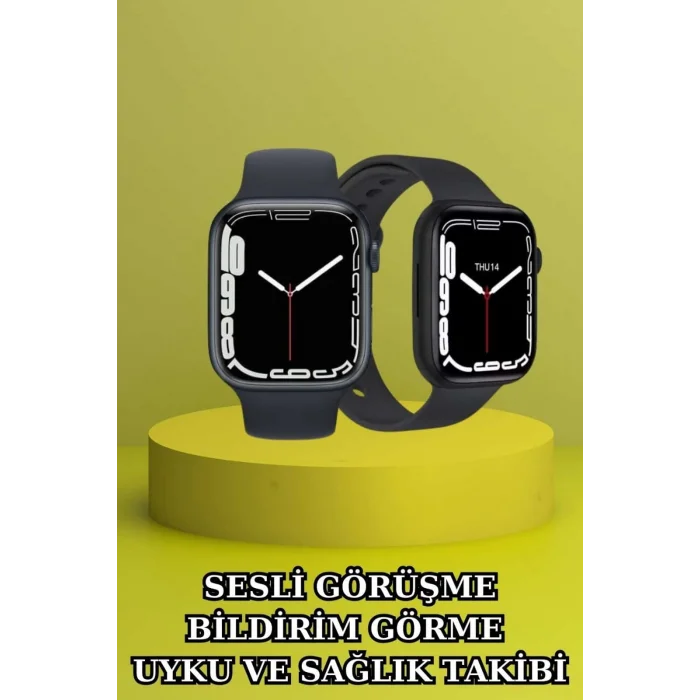BUĞZ 3.Nesil TWS Bluetooth Kulaklık ve Dokunmatik Ekran Akıllı Saat Sesli Görüşme - BUĞZ