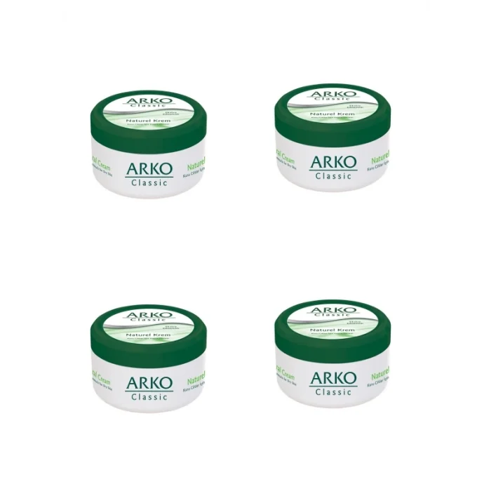 BUĞZ 4 Adet Arko Classic Naturel El Kremi 150ml Bx40