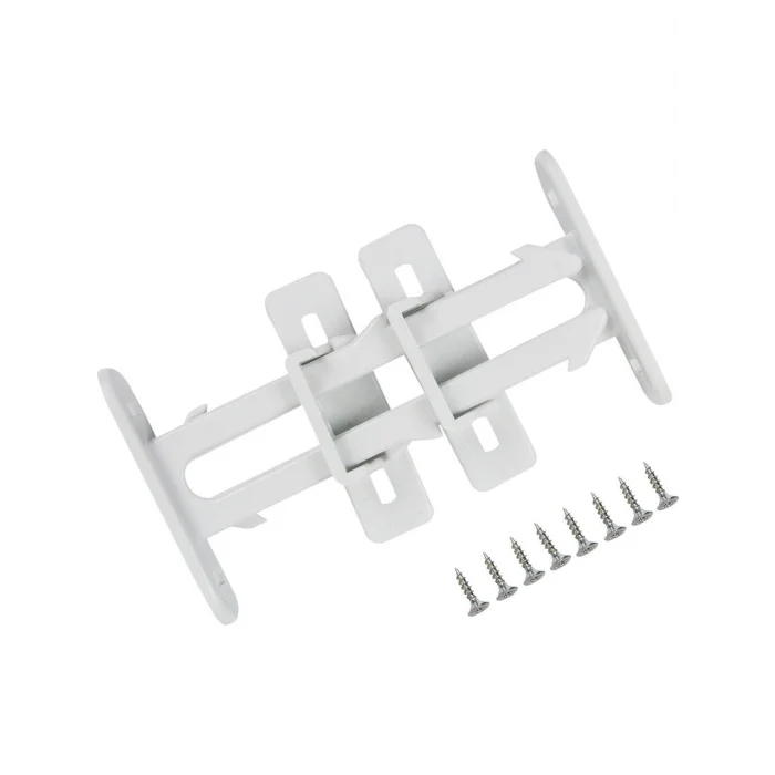 BUĞZ 4 Adet Bebek Çocuk Koruma Kilidi - Dolap Çekmece Kilidi Sürgülü Kilit