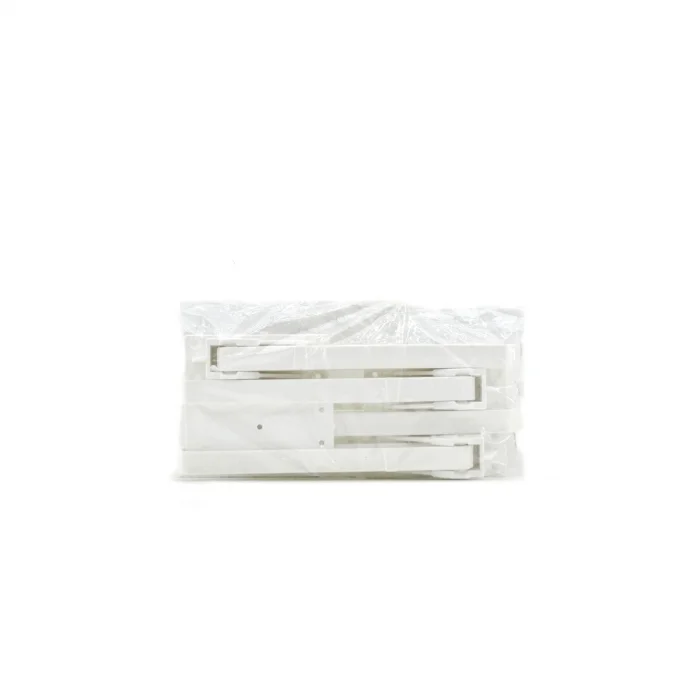 BUĞZ 4 Adet Beyaz Sofra Ayak Komple Plastik 20cm Aç Kapa Bx40