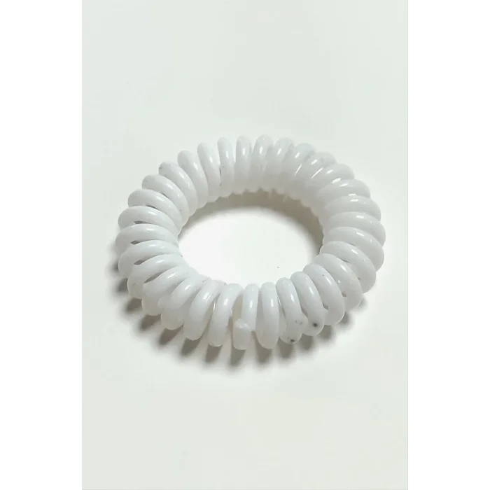 BUĞZ 4 Adet Renkli Makarna Lastik Toka 4,5 cm