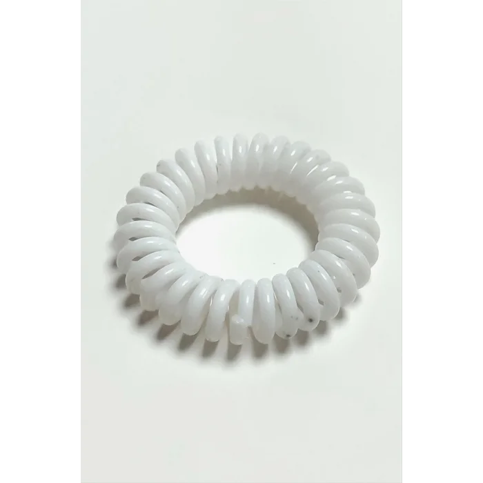 BUĞZ 4 Adet Renkli Makarna Lastik Toka 4,5 cm