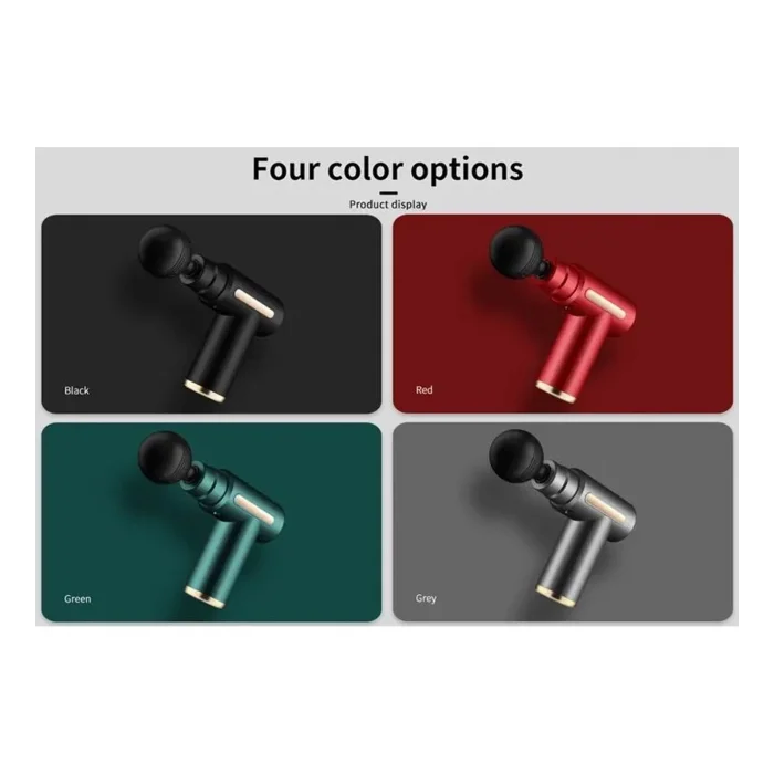 BUĞZ 4 Başlıklı 6 Kademeli Titreşimli Şarjlı Mini Masaj Aleti