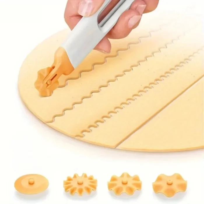  4 Başlıklı Hamur Kesici