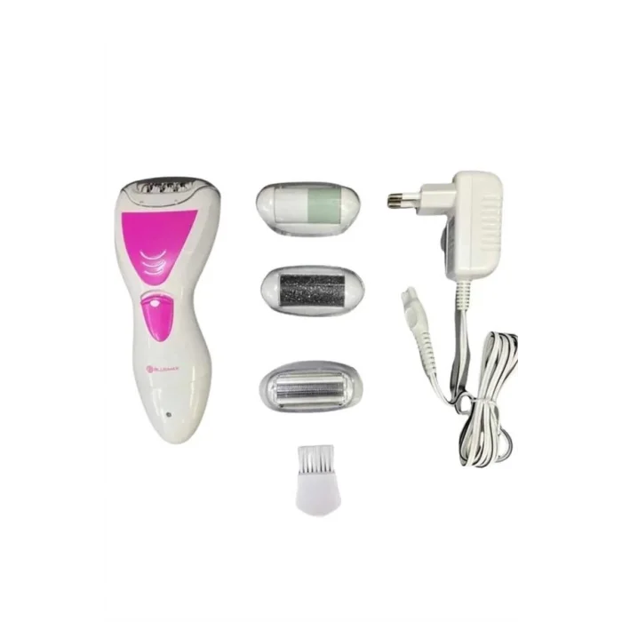  4 Başlıklı Lazer Öncesi Kısaltma Epilasyon Aleti Epilatör Çok Amaçlı