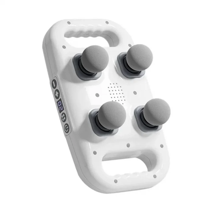 BUĞZ 4 Başlıklı Masaj Sı - Ergonomik Derin Doku Sırt Ve Boyun Masaj Aleti Ağrı Ve Sızı Giderici - Lisinya