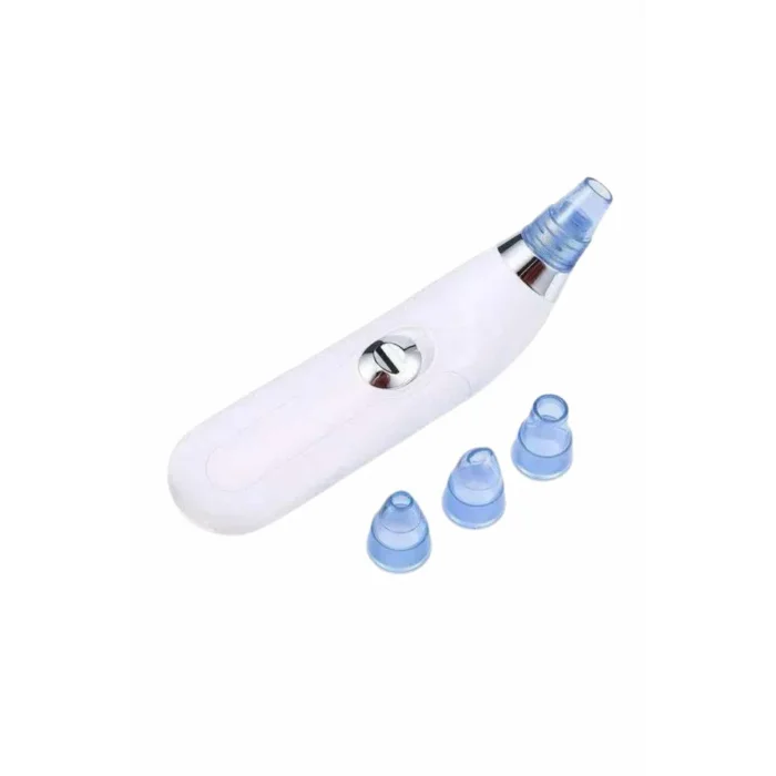 BUĞZ 4 Başlıklı Pilli Vakumlu Siyah Nokta Temizleyici Akne Ve Sivilce Önleyici - BUĞZ