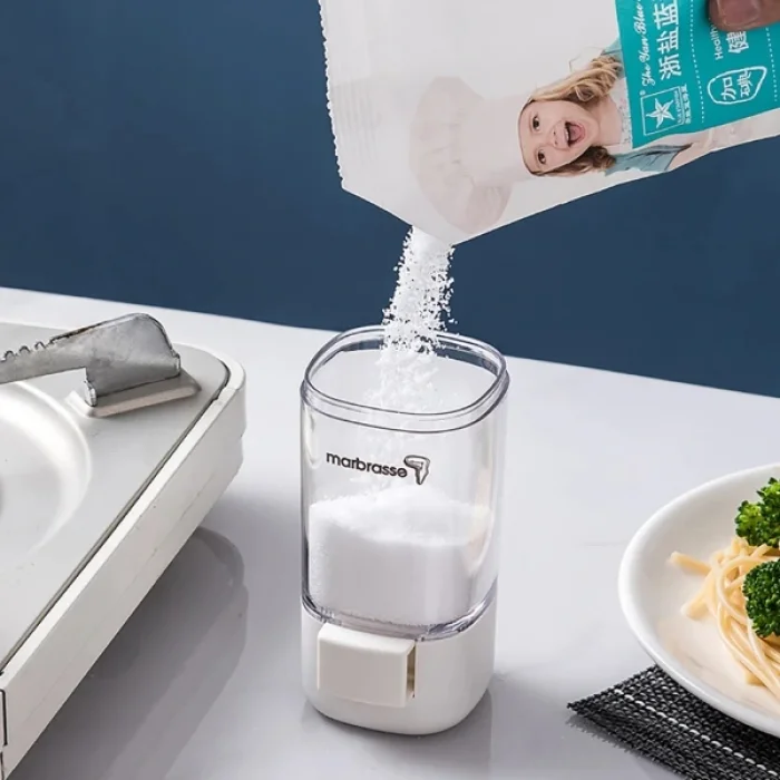 BUĞZ 4lü Basmalı Baharatlık Tuzluk Seti