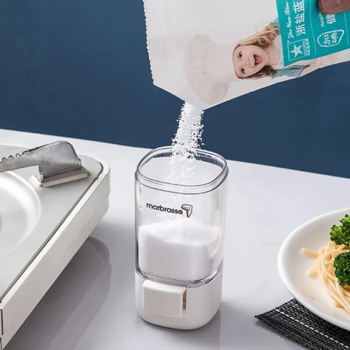 BUĞZ 4lü Basmalı Baharatlık Tuzluk Seti