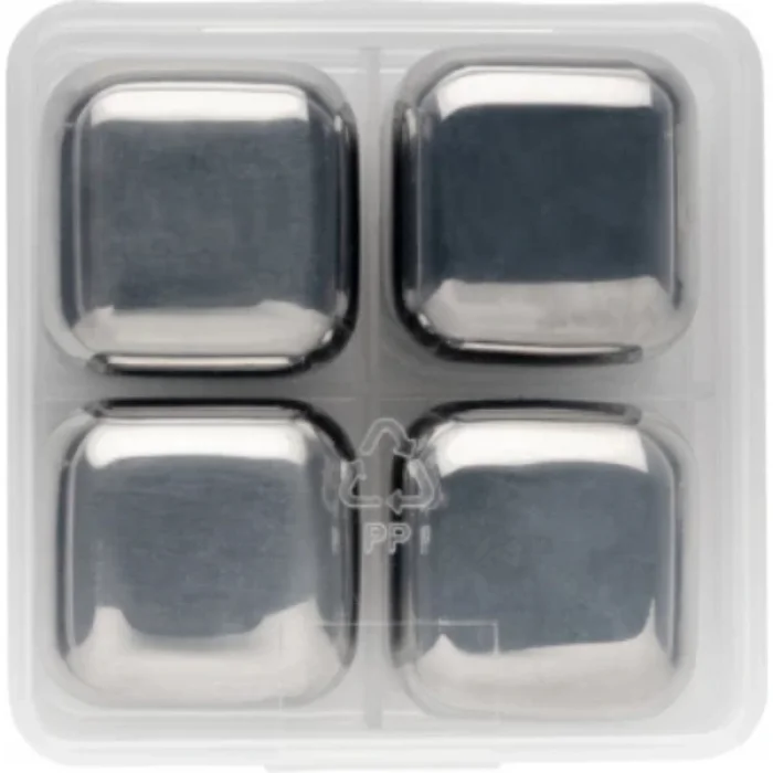 BUĞZ 4lü Çelik Metal Kaplama Buz Taşı