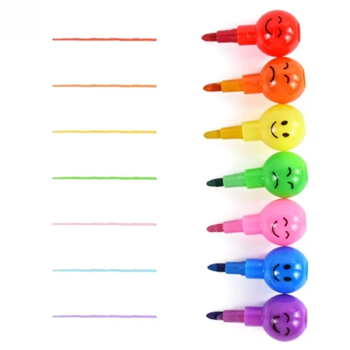 BUĞZ 4lü Emojili Yumurtlayan Boya Kalemi Seti