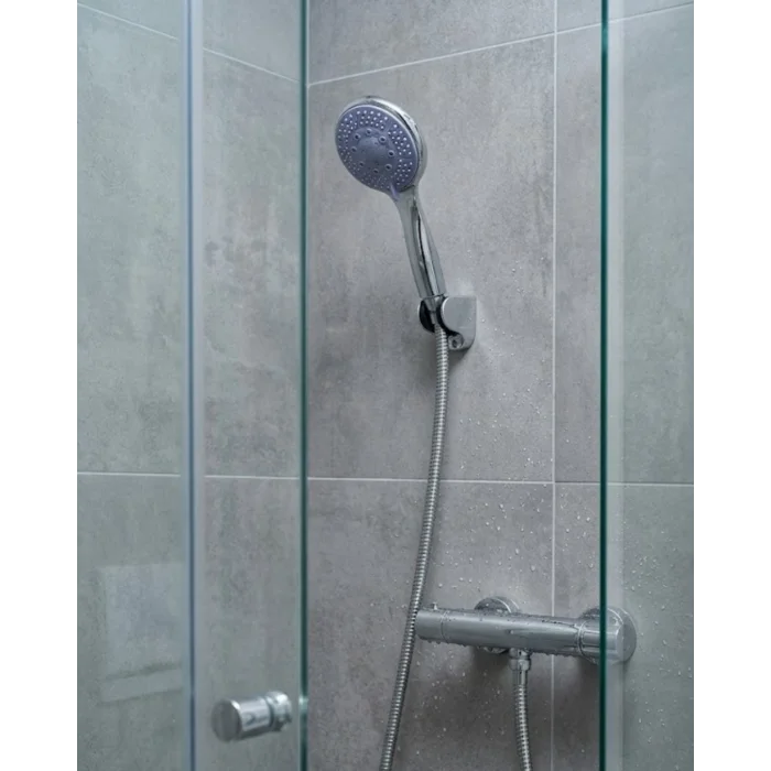 BUĞZ 4 Modlu El Duşu Başlığı Spiral Hortumlu Duş Seti Banyo Aksesuarı