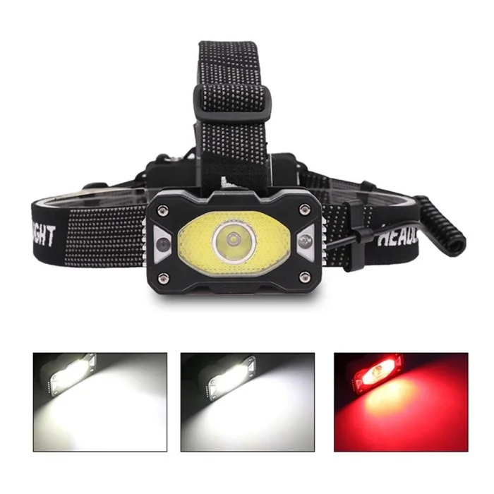 BUĞZ 4 Modlu Sensörlü Şarjlı  Güçlü Kafa Lambası  Wt-248