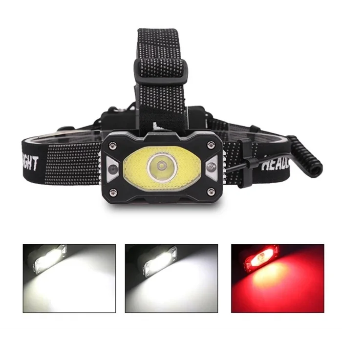 BUĞZ 4 Modlu Sensörlü Şarjlı  Güçlü Kafa Lambası  Wt-248