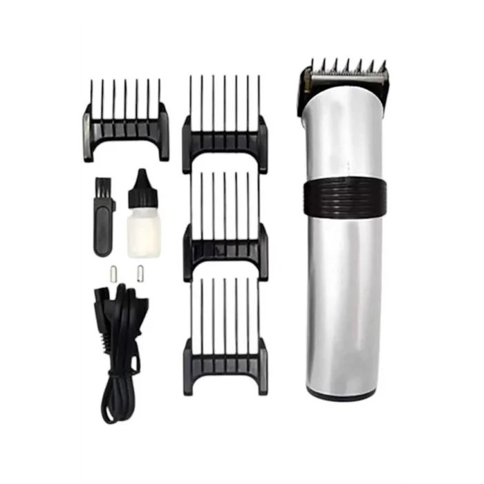  4 Taraklı Taşınabilir Profesyonel Saç ve Sakal Kesme Tıraş Makinesi