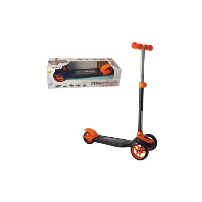 BUĞZ 4 tekerlekli çocuk scooterı turuncu renk 3 yaş ve üzeri için uygun - Oyuncak - Scooterlar