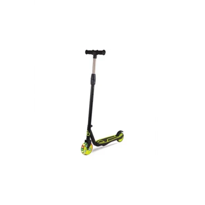 BUĞZ 4 tekerlekli çocuk scooterı yeşil renk 3 yaş ve üzeri dizlik kask önerilir - Oyuncak