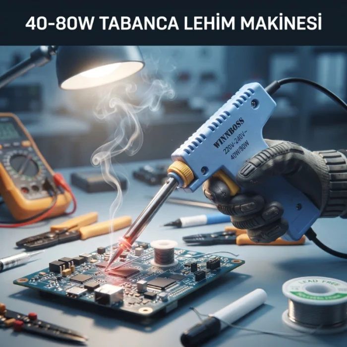 BUĞZ 40-80W Tabanca Lehim Makinesi - Tabanca Havya