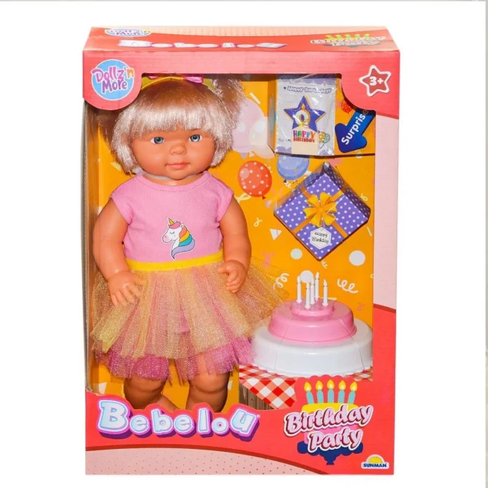  40021 Bebelou Doğum Günü Bebek 40 cm